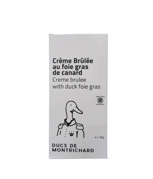 Ducs de Montrichard - Crème Brulée Foie Gras 4x36g