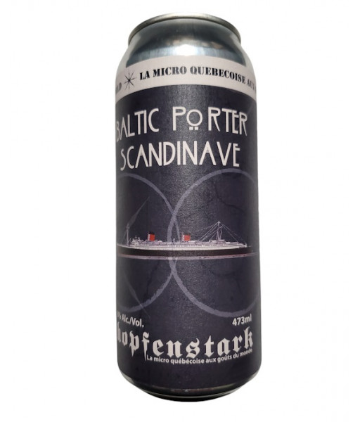 Hopfenstark - Baltic Porter Scandinave - 473ml