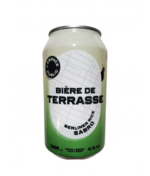 L'Espace Public - Bière De Terrasse Sabro - 355ml
