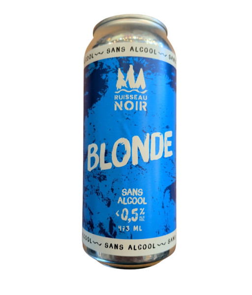 Ruisseau Noir - Blonde Sans Alcool - 473ml