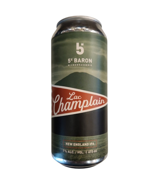 5e Baron - Lac Champlain - 473ml - La Bière à Boire