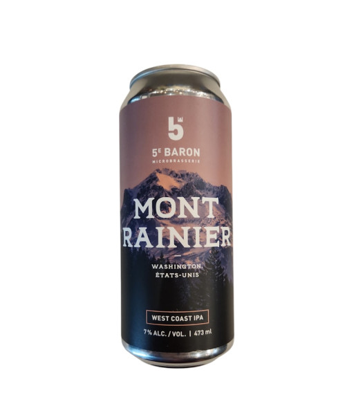 5e Baron - Mont Rainier - 473ml - La Bière à Boire