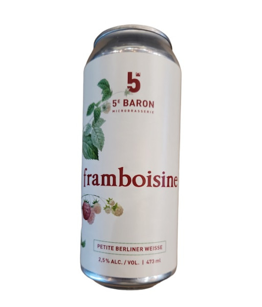 5e Baron - Framboisine - 473ml