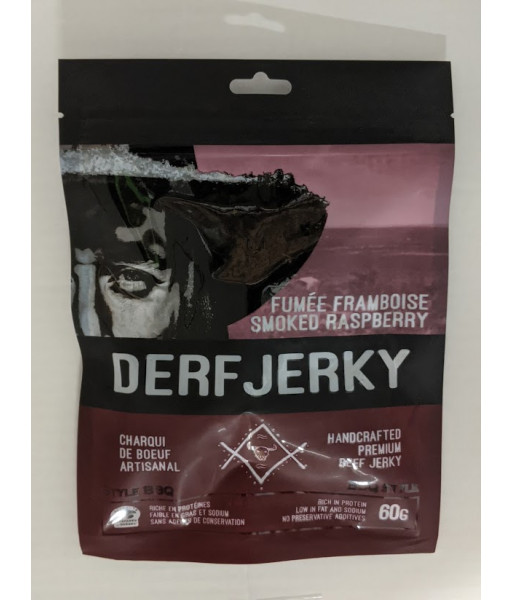 Derf Jerky - Fumée Framboise - 60g