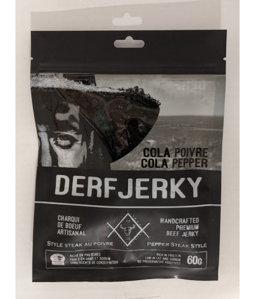 Derf Jerky - Cola Poivre - 60g