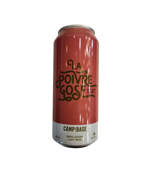 Camp de Base - La Poivre Gose - 473ml