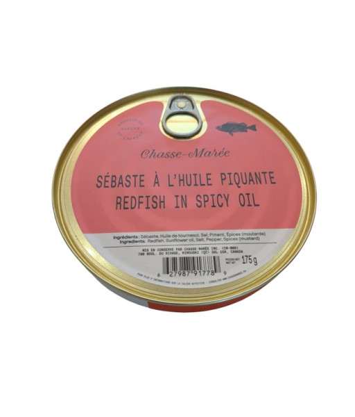 Chasse Marée - Sébaste à l'huile Piquante - 175g