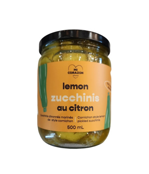 Mi Corazon - Zucchinis au Citron - 500ml