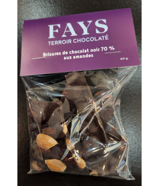 Fays - Brissures de Chocolat Noir - 60g