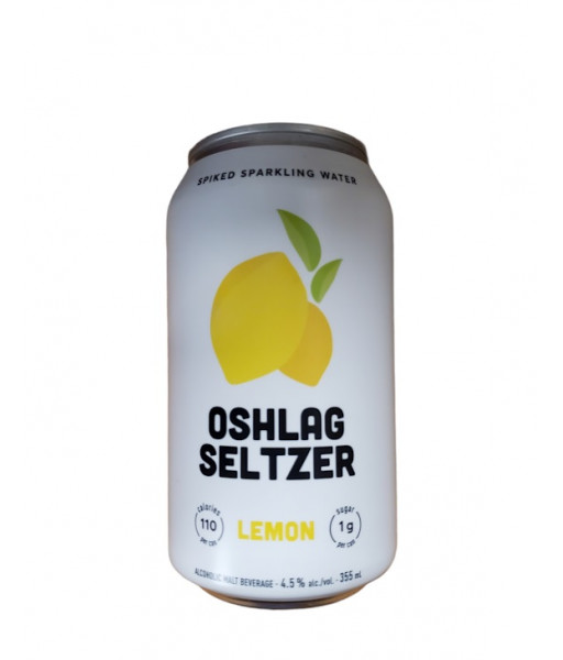 Oshlag - Seltzer Citron - 355ml