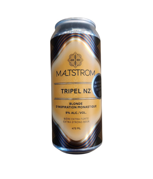 Maltstrom - Tripel NZ - 473ml - La Bière à Boire