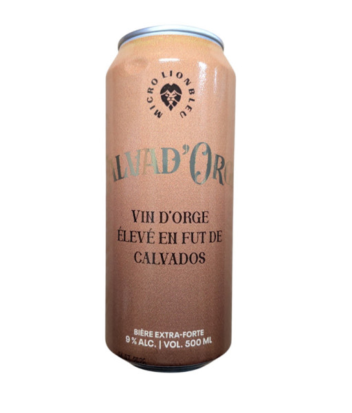 Lion Bleu - Calva d'Orge - 473ml