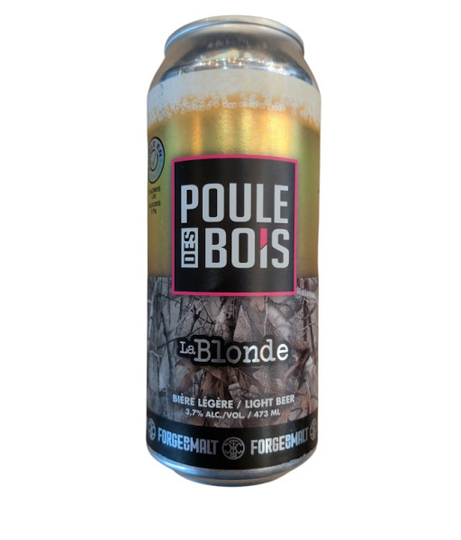 La Forge du Malt - Poule des Bois Blonde - 473ml