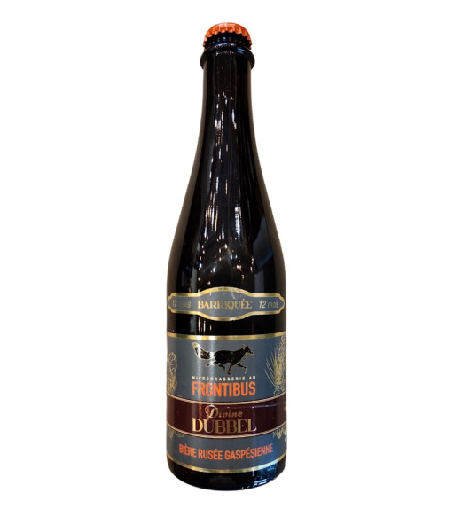 Frontibus - Divine Dubbel - 500ml - La Bière à Boire