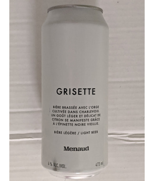 Menaud - Grisette - 473ml