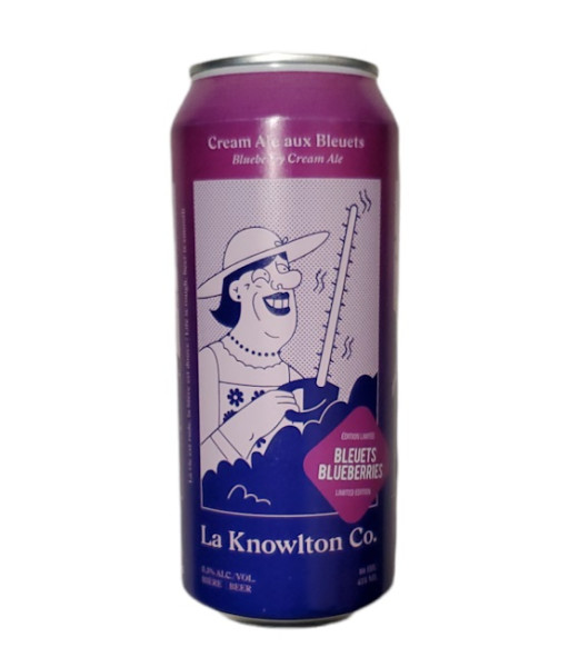 La Knowlton Co. - Cream Ale aux Bleuets - 473ml