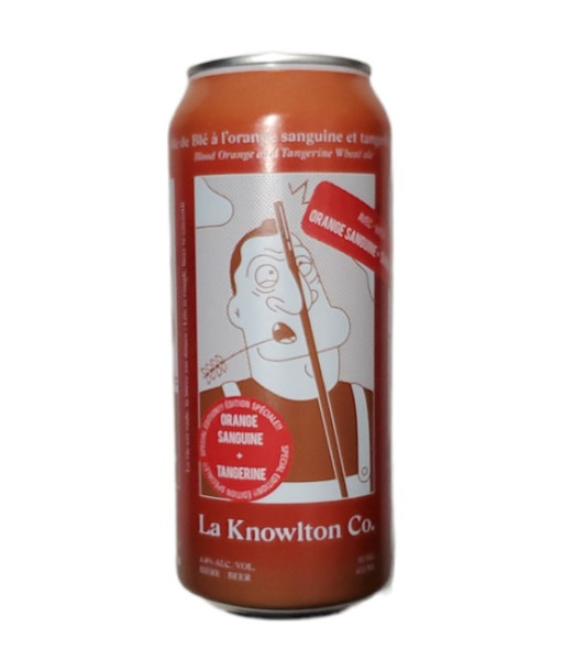 La Knowlton Co. -  Ale de blé à l'orange sanguine et tangerine - 473ml
