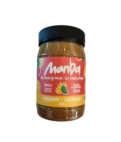 Manba - Beurre Arachide Crémeux - 500g.
