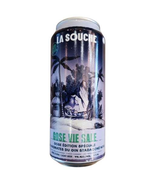 La Souche - Gose Vie Sale Édition Gin Stadaconé Noir - 473ml