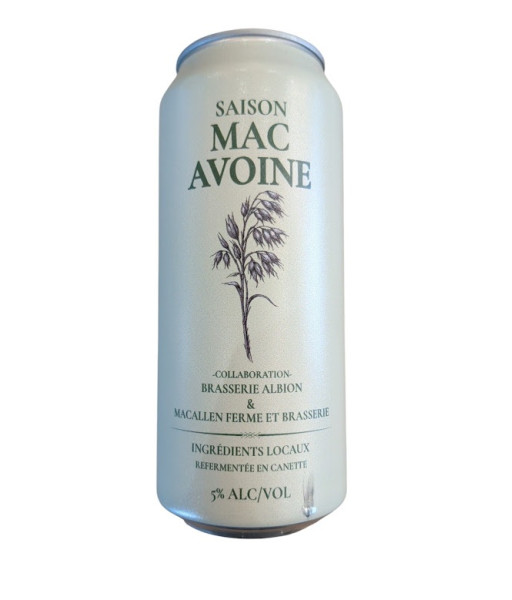 Albion - Saison Mac Avoine - 473ml