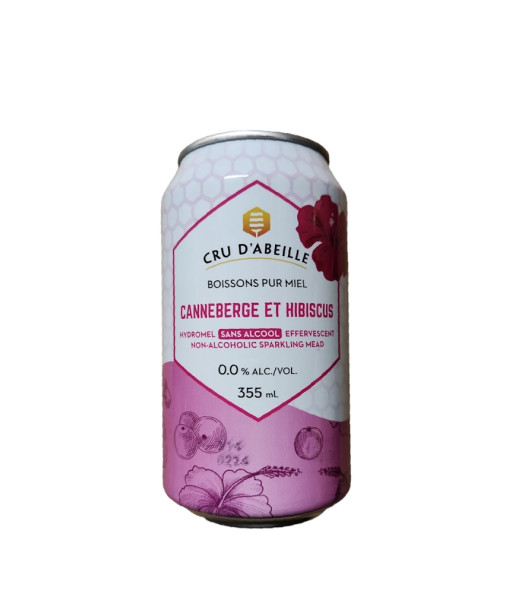 Cru d'Abeille - Canneberge et Hibiscus - 355ml