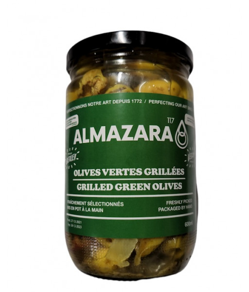 Almazara - Olives Verte Grillée - 600ml