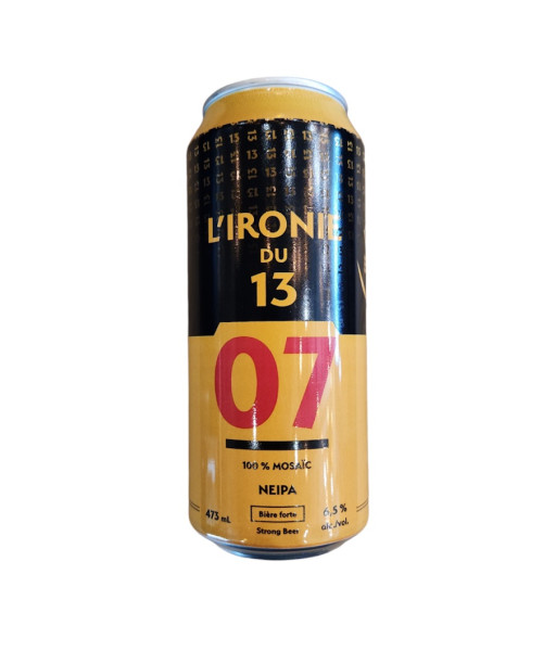 LIronie du 13 - 07 - 473ml - La Bière à Boire