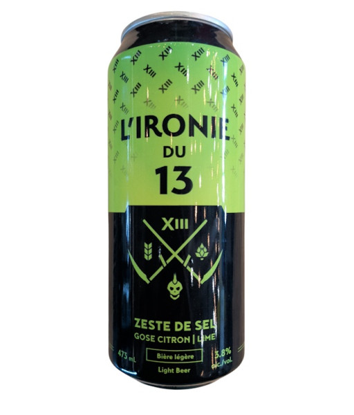 L'ironie du 13 - Zeste de Sel - 473ml