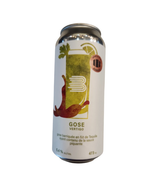 Beauregard - Gose Vertigo - 473ml - La Bière à Boire