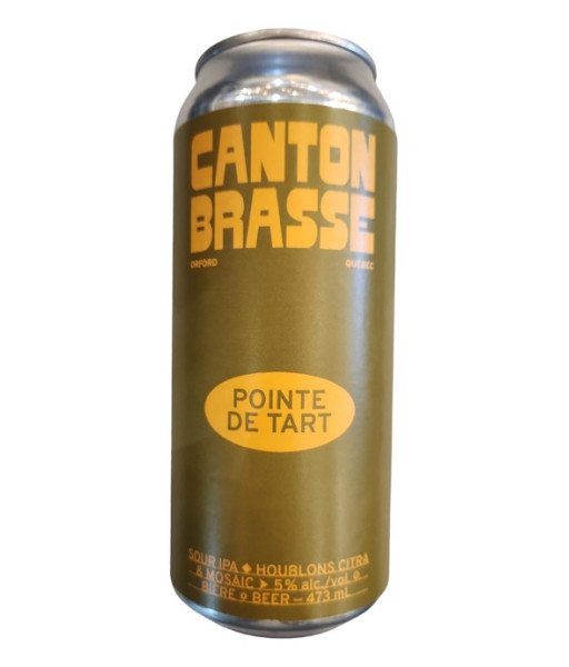 Canton Brasse - Pointe de Tart - 473ml