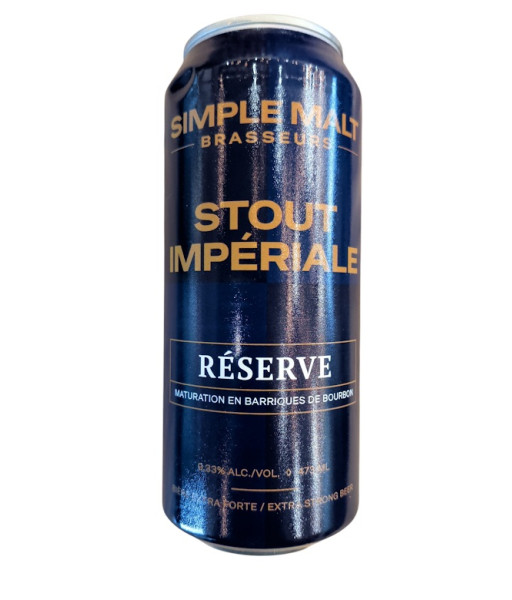 Simple Malt - Stout Impériale Réserve - 473ml