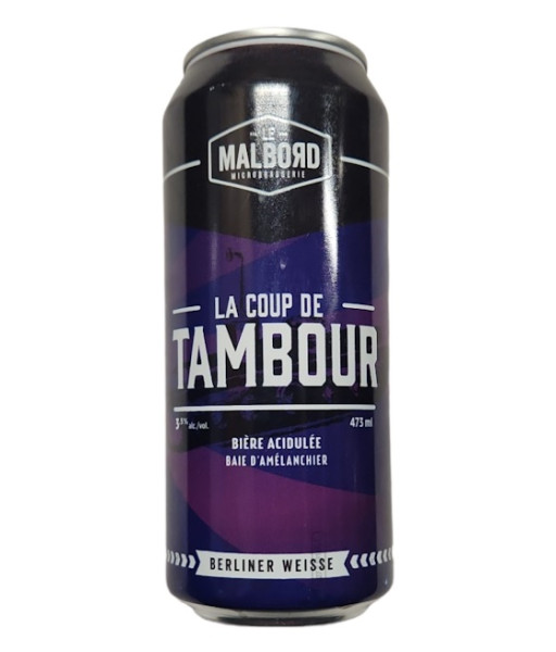 Le Malbord - La Coup de Tambour - 473ml - La Bière à Boire