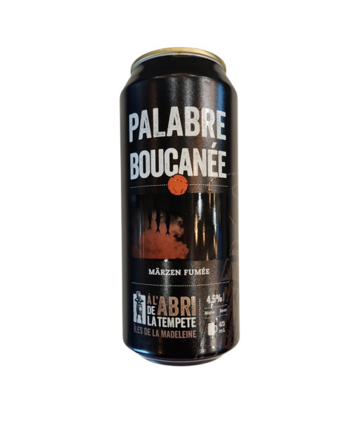 Abri de la Tempête - Palabre Boucanée - 473ml - La Bière à Boire