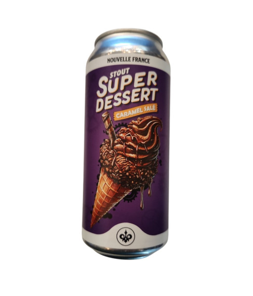 Nouvelle France - Super Dessert Caramel Salé - 473ml - La Bière à Boire