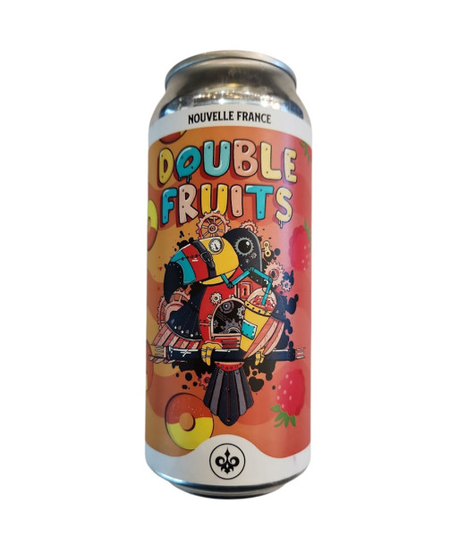 Nouvelle France - Double Fruits Pêche/Framboise - 473ml