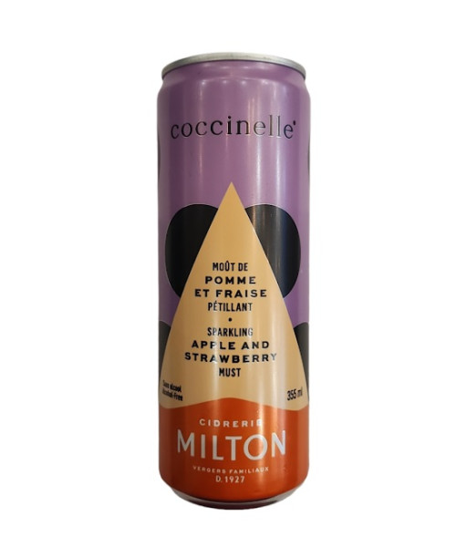 Cidrerie Milton - Coccinelle Pomme & Fraise - 355ml
