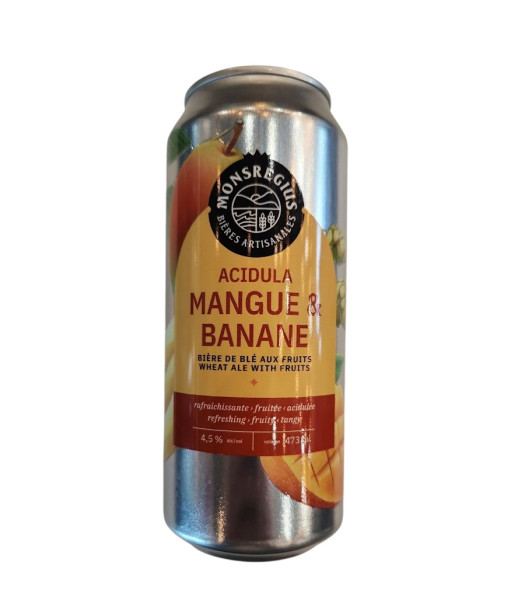 Monsregius - Acidula Mangue Banane - 473ml