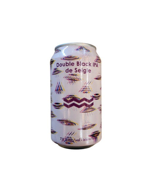 Isle de Garde - Double Black IPA de Seigle - 473ml - La Bière à Boire