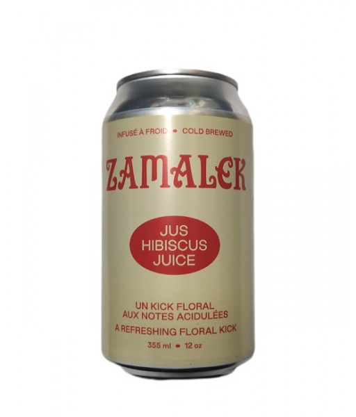 Zamalek - Hibiscus Infusé à Froid - 355ml
