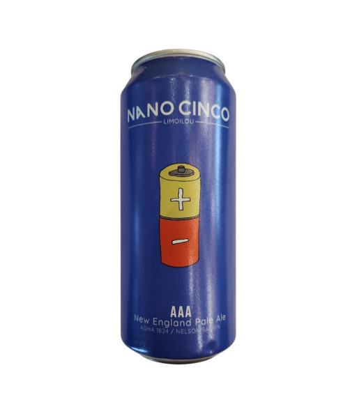 Nano Cinco - AAA - 473ml - La Bière à Boire