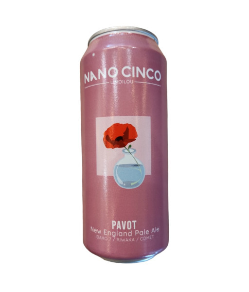 Nano Cinco - Pavot - 473ml - La Bière à Boire