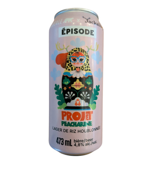 Boréale - Projet Peacharine Jackalhop - 473ml