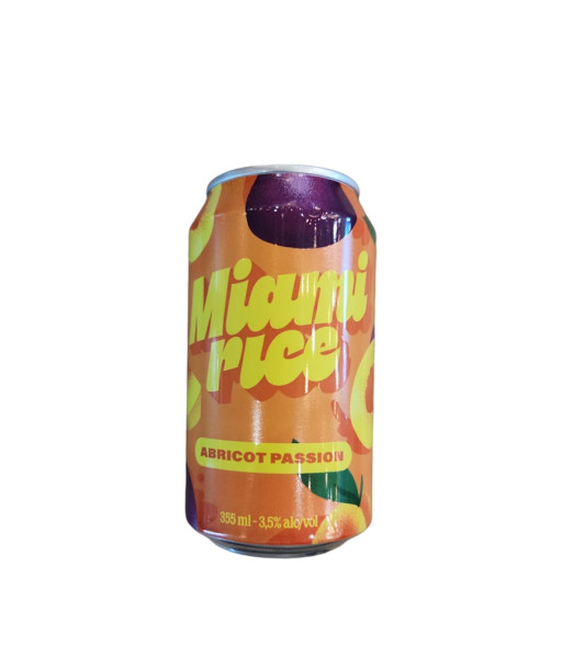 Miami Rice - Abricot Passion - 355ml - La Bière à Boire