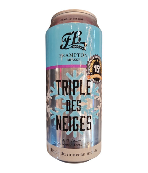 Frampton Brasse - Triple des Neiges - 473ml