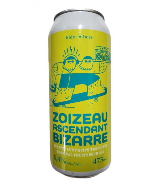 Microbrasserie du Lac St-Jean - Zoizeau Ascendant Bizarre - 473ml