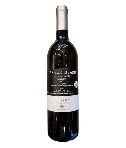 Le Mas des Patriotes - Le Sieur Rivard Merlot - 750ml