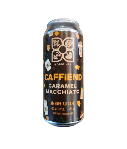 4 Origines - Caffiend Caramel Macchiato - 473ml