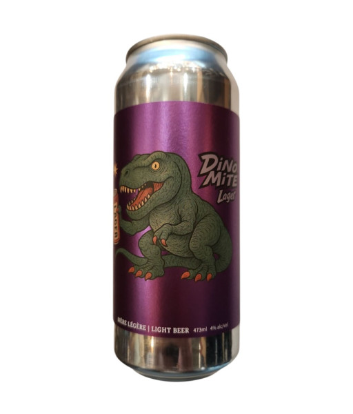 Sir John - Dino Mite Lager - 473ml