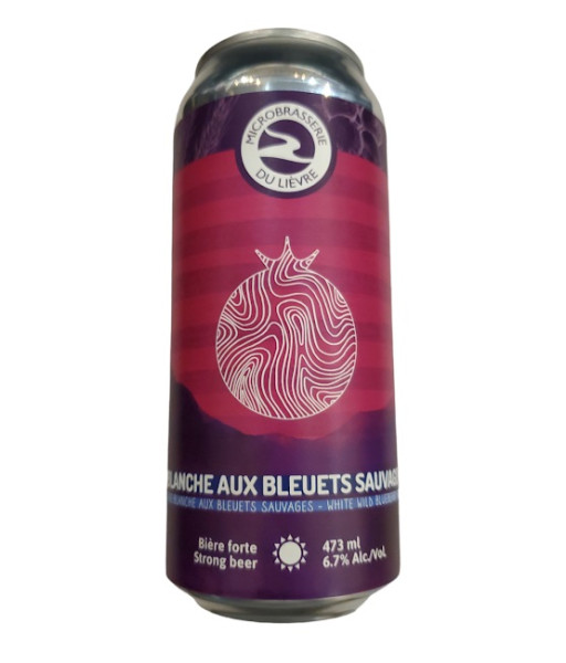 Du Lièvre - Blanche aux Bleuet - 473ml