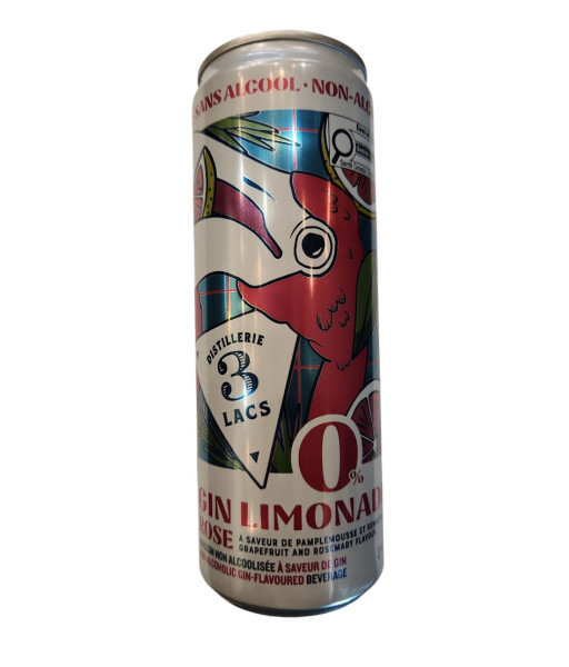3 Lacs - Gin Limonade Rose - 355ml
